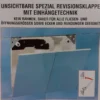 ALPRO Unsichtbare Spezial Revisionsklappe mit Einhängetechnik - B-Ware
