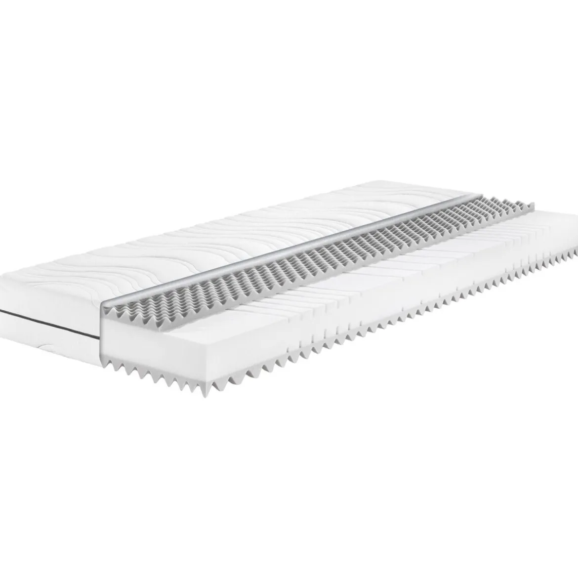 BADENIA TRENDLINE 7-Zonen-Kaltschaummatratze »BT 260«, mit Noppenauflage, 22 cm Höhe (H3, 160 x 200 cm) - B-Ware sehr gut