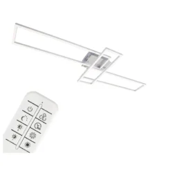Briloner CCT LED Design Deckenleuchte, Lichttemperatur + Helligkeit regulierbar - B-Ware