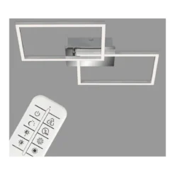 Briloner CCT LED Design Deckenleuchte, Lichttemperatur + Helligkeit regulierbar - B-Ware