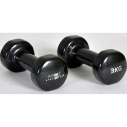 Christopeit Sport® Vinyl Hanteln, 2 x 3 kg - B-Ware neuwertig