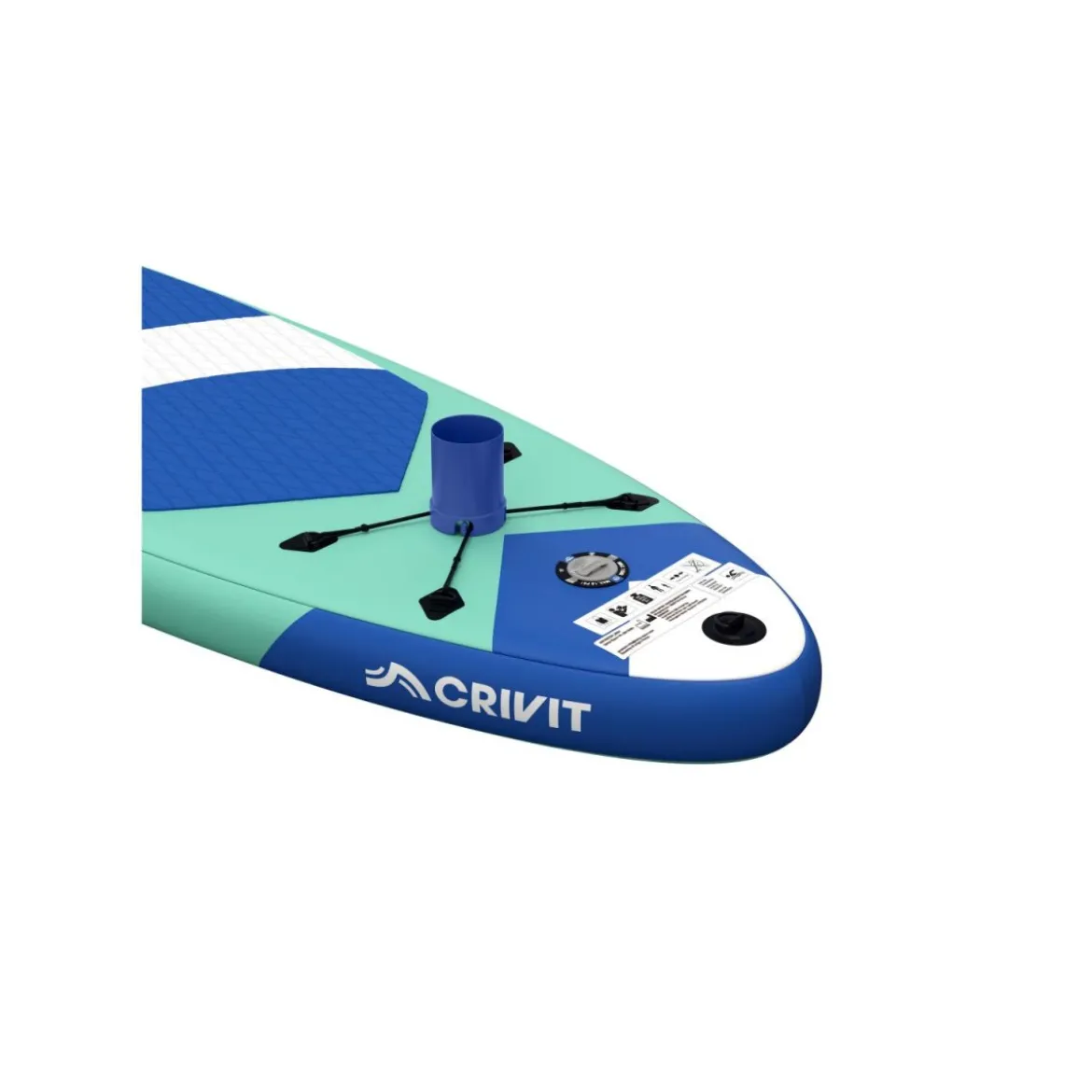 CRIVIT Allround SUP Aquaview, aufblasbar - B-Ware