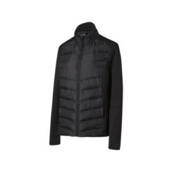 CRIVIT Damen Hybridjacke mit Imprägnierung (schwarz, XS(32/34)) - B-Ware neuwertig