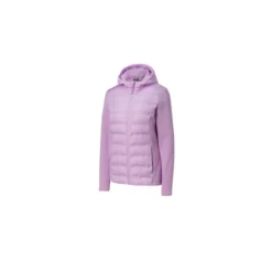 CRIVIT Damen Hybridjacke, wasserabweisendes Obermaterial (Lila, XS(32/34)) - B-Ware neuwertig
