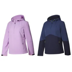 CRIVIT Damen Softshelljacke, winddicht und atmungsaktiv - B-Ware