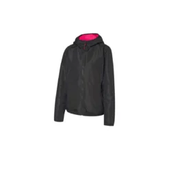 CRIVIT Damen Wendejacke, wasserabweisendes Obermaterial (pink/schwarz, S(36/38)) - B-Ware neuwertig