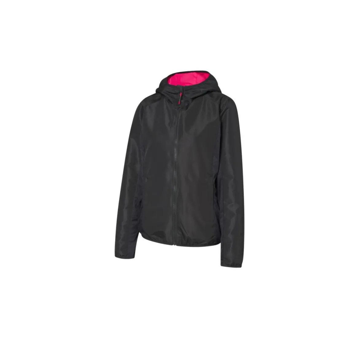 CRIVIT Damen Wendejacke, wasserabweisendes Obermaterial (pink/schwarz, S(36/38)) - B-Ware neuwertig