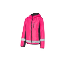 CRIVIT Damen Wendejacke, wasserabweisendes Obermaterial (pink/schwarz, S(36/38)) - B-Ware neuwertig