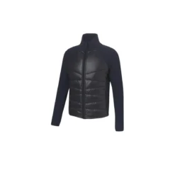 CRIVIT Herren Jacke, vorderer Teil aus gestepptem Material (Navy, S(44/46)) - B-Ware neuwertig