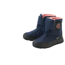 CRIVIT Kinder-Schneestiefel, 35, marineblau/rosa - B-Ware sehr gut