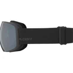 CRIVIT Kinder Ski- und Snowboardbrille (Rahmenlos, schwarz) - B-Ware sehr gut