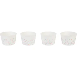 ERNESTO® Eisbecher-  Waffelbecher-Set  Trinkbecher-Set, BPA-frei - B-Ware