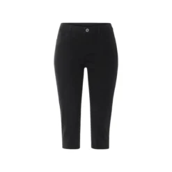 esmara® Damen-Capri-Jeans, Super Skinny, normale Leibhöhe, 36, schwarz - B-Ware neuwertig