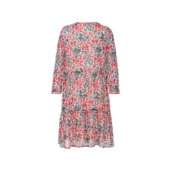 esmara® Damen Chiffonkleid, mit Rüschenbesatz - B-Ware