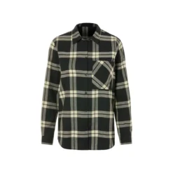 esmara® Damen Flanell-Bluse, leger geschnitten (Schwarz, XS(32/34)) - B-Ware neuwertig