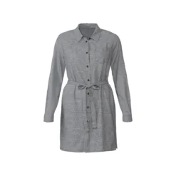 esmara® Damen Flanell-Longbluse aus reiner Baumwolle - B-Ware