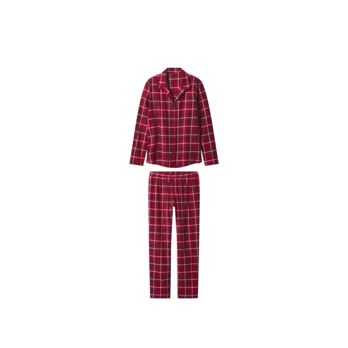 esmara® Damen Flanell-Pyjama - B-Ware