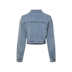 ESMARA® Damen Jeansjacke mit aufgesetzten Brusttaschen (Hellblau, 38) - B-Ware neuwertig
