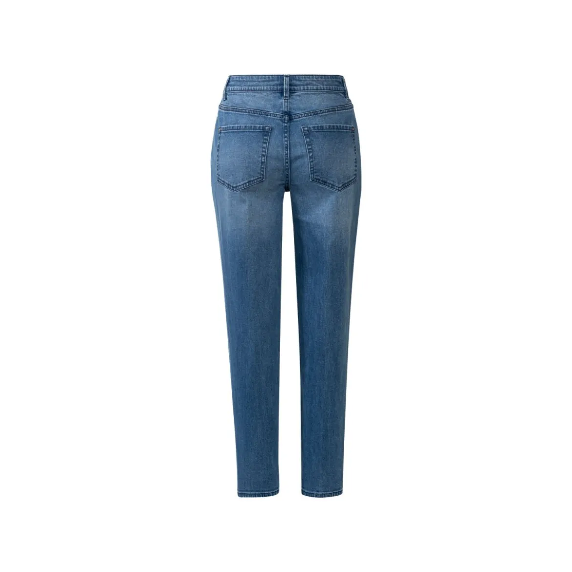 esmara Damen Jeans, Mom Fit, mit hohem Baumwollanteil - B-Ware