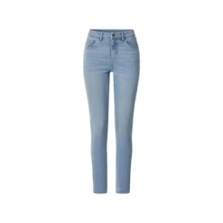 esmara® Damen-Jeans, Skinny Fit, normale Leibhöhe, 38, blau - B-Ware neuwertig