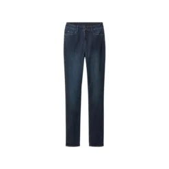 Esmara® Damen Jeans, Slim Fit, 36, dunkelblau - B-Ware neuwertig