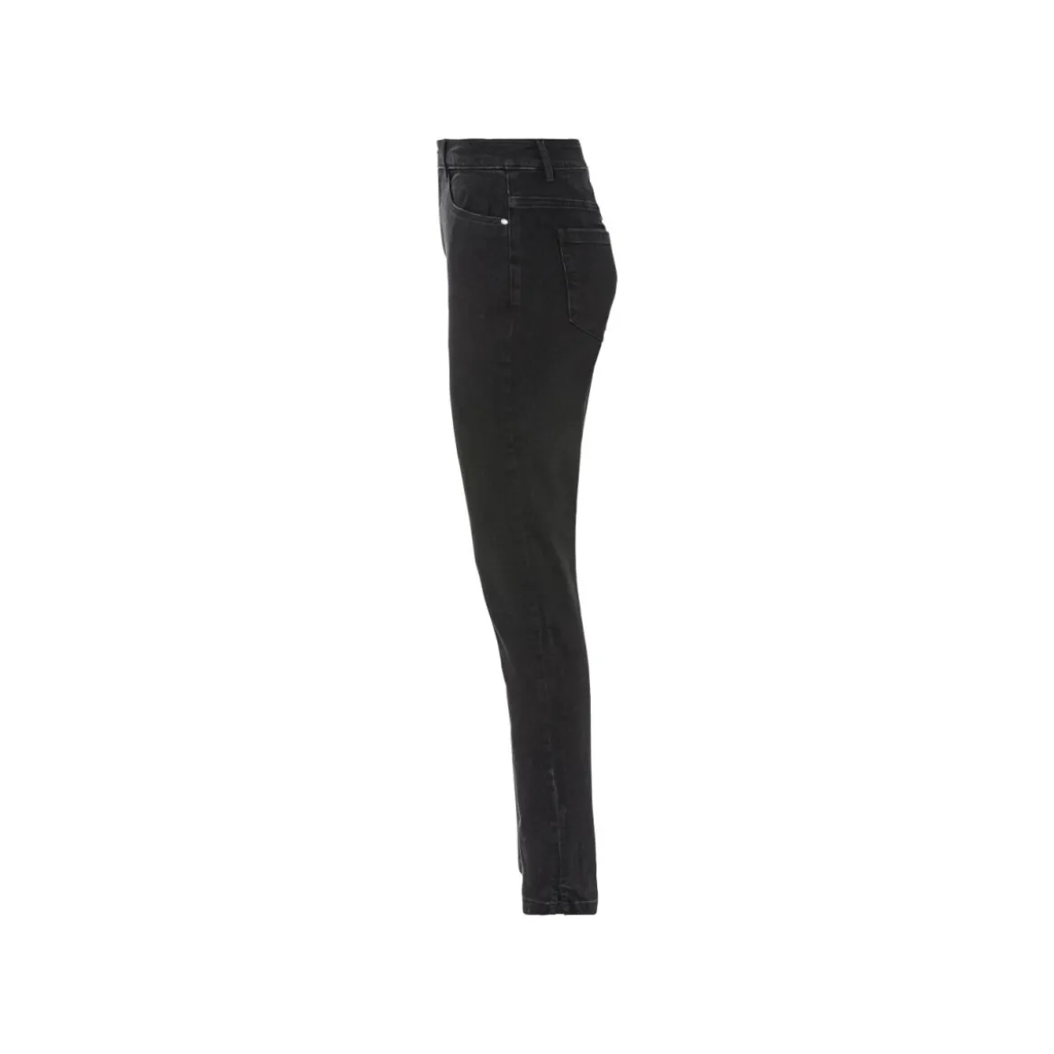 esmara® Damen Jeans, Slim Fit, normale Leibhöhe (schwarz, 36 reg length) - B-Ware neuwertig