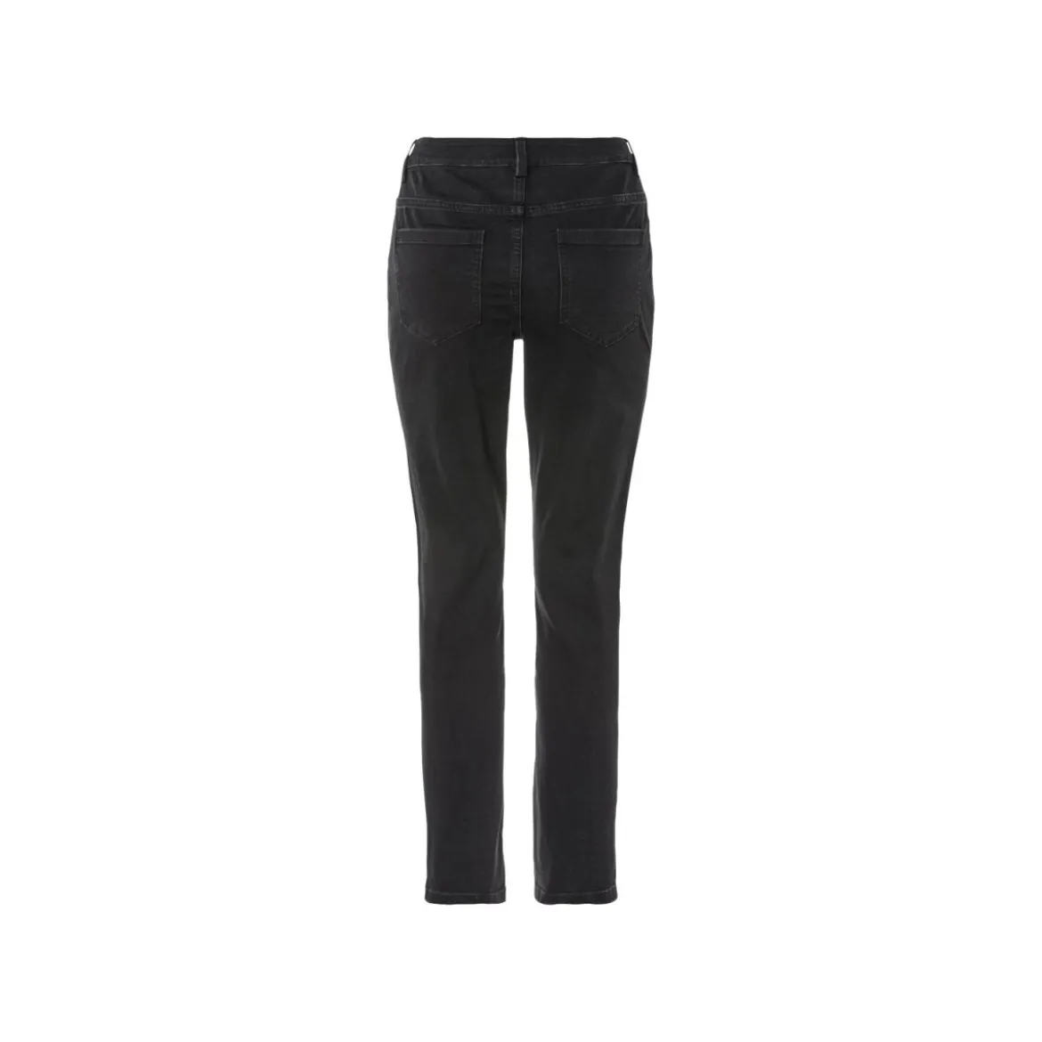 esmara® Damen Jeans, Slim Fit, normale Leibhöhe (schwarz, 36 reg length) - B-Ware neuwertig
