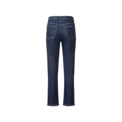 esmara® Damen-Jeans, Straight Fit, 38, dunkelblau - B-Ware neuwertig
