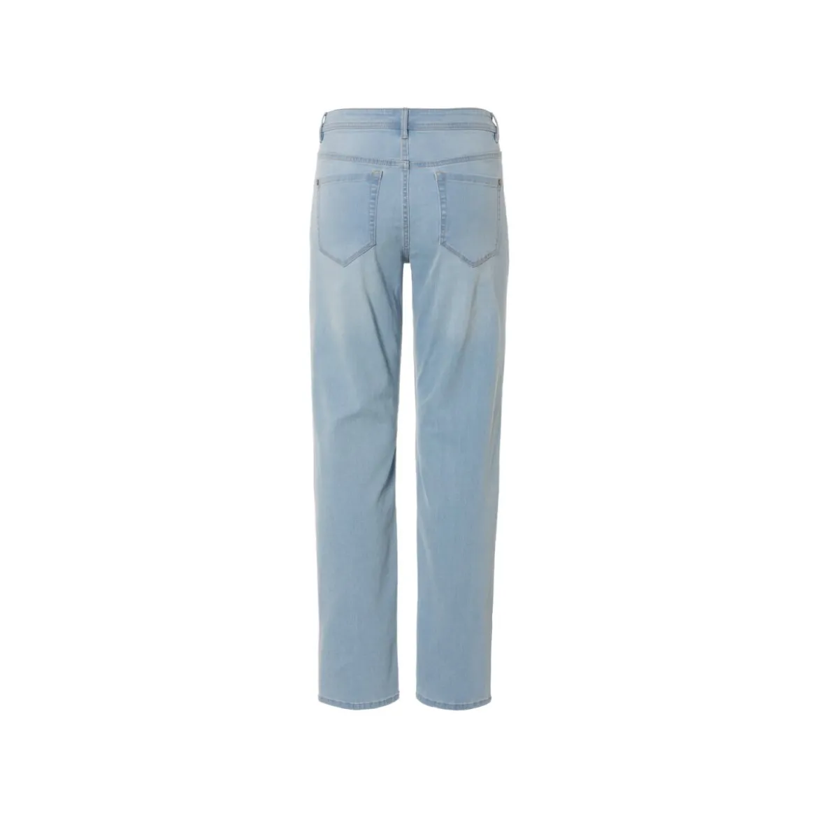 esmara® Damen Jeans, Straight Fit, hohe Leibhöhe (Blau, 36) - B-Ware Beschädigt