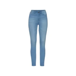 esmara® Damen Jeans, Super Skinny Fit, mit hoher Leibhöhe (hellblau, 34) - B-Ware neuwertig