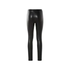 esmara® Damen Jeggings, in Lederoptik (schwarz, 38) - B-Ware neuwertig