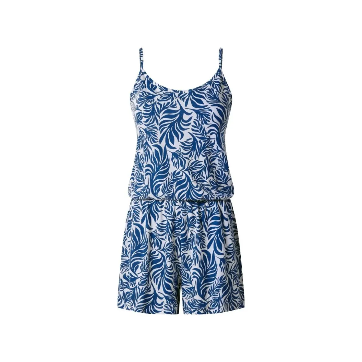 ESMARA® Damen Kleid / Jumpsuit (Blau/Weiß, L(44/46)) - B-Ware sehr gut