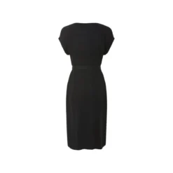 esmara® Damen Kleid, mit Leinen (Schwarz, XS(32/34)) - B-Ware neuwertig
