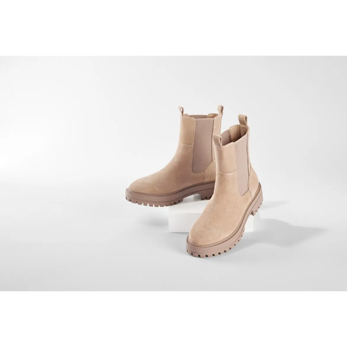 esmara® Damen Lederstiefeletten - B-Ware