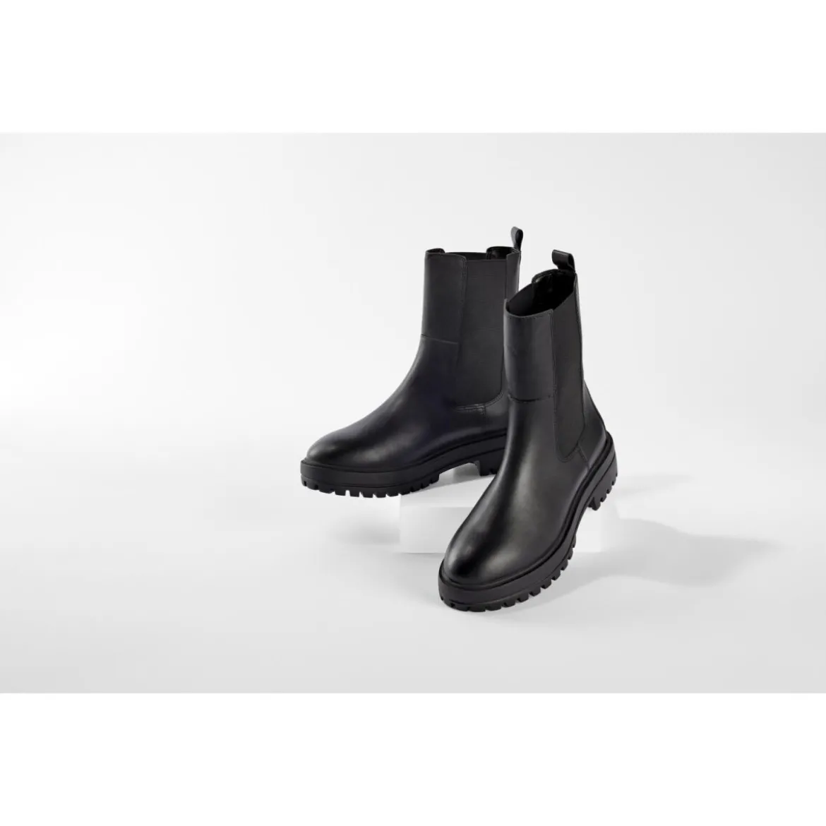 esmara® Damen Lederstiefeletten - B-Ware