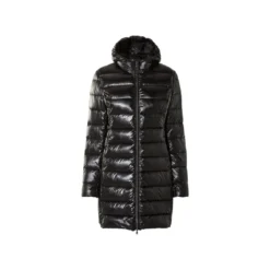 esmara® Damen Lightweight-Mantel, windabweisend (Schwarz, S(36/38)) - B-Ware neuwertig