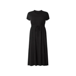 esmara® Damen-Maxi-Kleid, XL, schwarz - B-Ware neuwertig