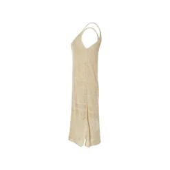 esmara® Damen-Midi-Kleid, S, creme - B-Ware neuwertig