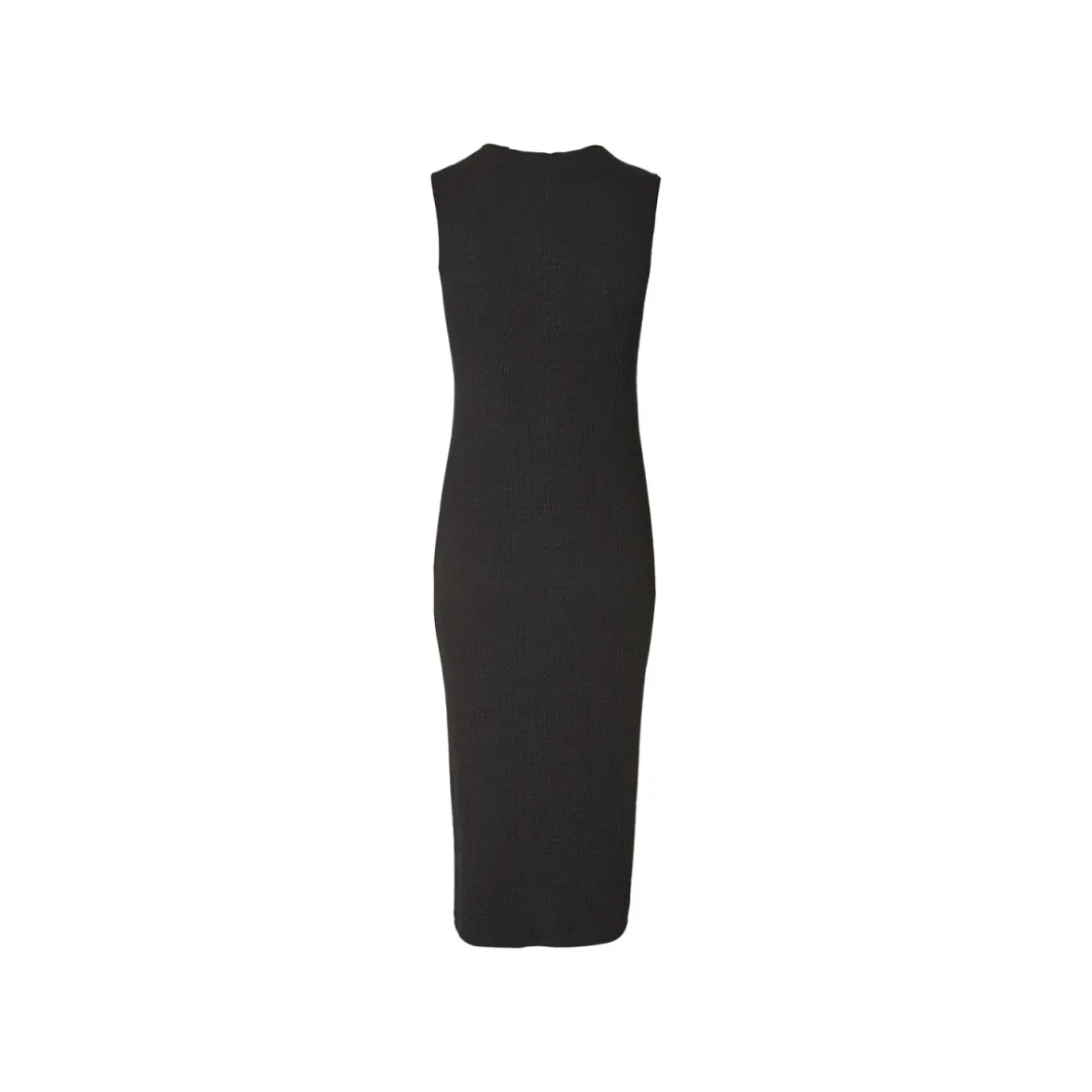 esmara® Damen Midikleid Spaghettikleid mit Knit-Struktur - B-Ware