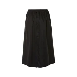 esmara® Damen Midirock, A-Linie (schwarz, 34) - B-Ware neuwertig