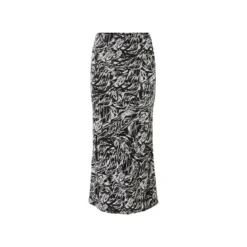 esmara® Damen Midi-Rock, mit elastischem Gummizugbund - B-Ware