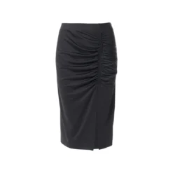 esmara® Damen Midi-Rock mit satiniertem Schimmereffekt (XS (32/34)) - B-Ware neuwertig