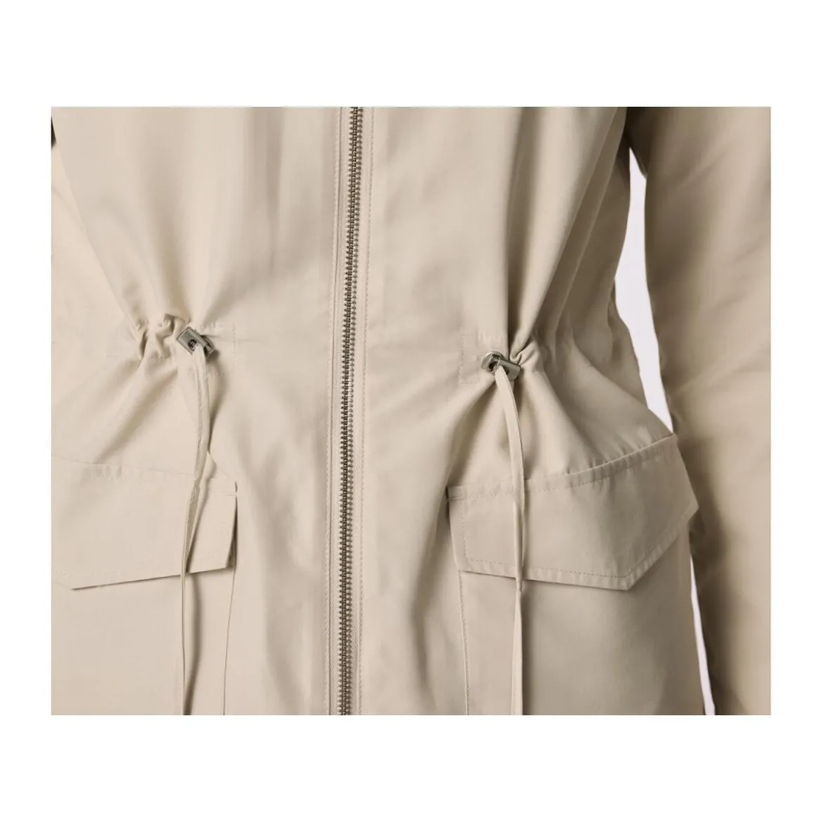 ESMARA Damen Parka, 42, beige - B-Ware neuwertig