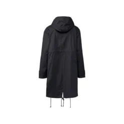 esmara® Damen Parka mit hohem Bio-Baumwollanteil (schwarz, 36) - B-Ware neuwertig