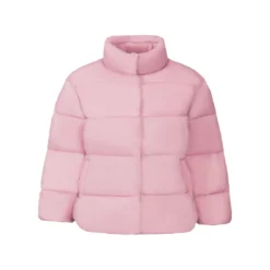 esmara® Damen Pufferjacke, mit Stehkragen (rosa, S(36/38)) - B-Ware neuwertig