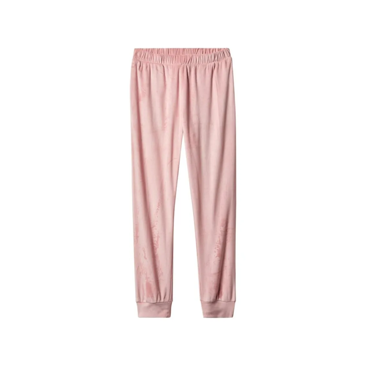 esmara® Damen-Pyjama, aus Velours, M, rosa - B-Ware neuwertig