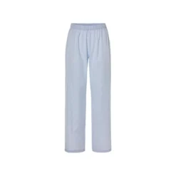 esmara® Damen Pyjama, mit Brusttasche (Blau/Weiß, XS(32/34)) - B-Ware neuwertig