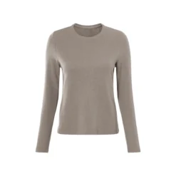 esmara® Damen Pyjama, mit Waffelstruktur (Beige, XS (32/34)) - B-Ware neuwertig