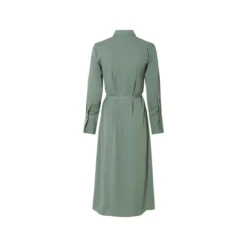 esmara® Damen Satin-Kleid, moderne Midi-Länge - B-Ware