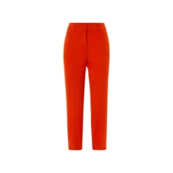 esmara® Damen Slacks, mit kleinen Seitenschlitzen (Rot, 44) - B-Ware sehr gut